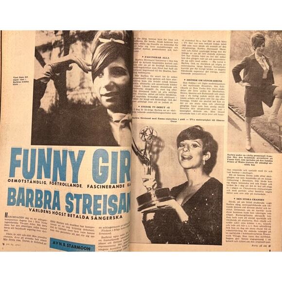 RARE 1967 Swedish Rekord Journal Cassius Clay Magazine Muhammad Ali Terrell - Picture 4 of 6